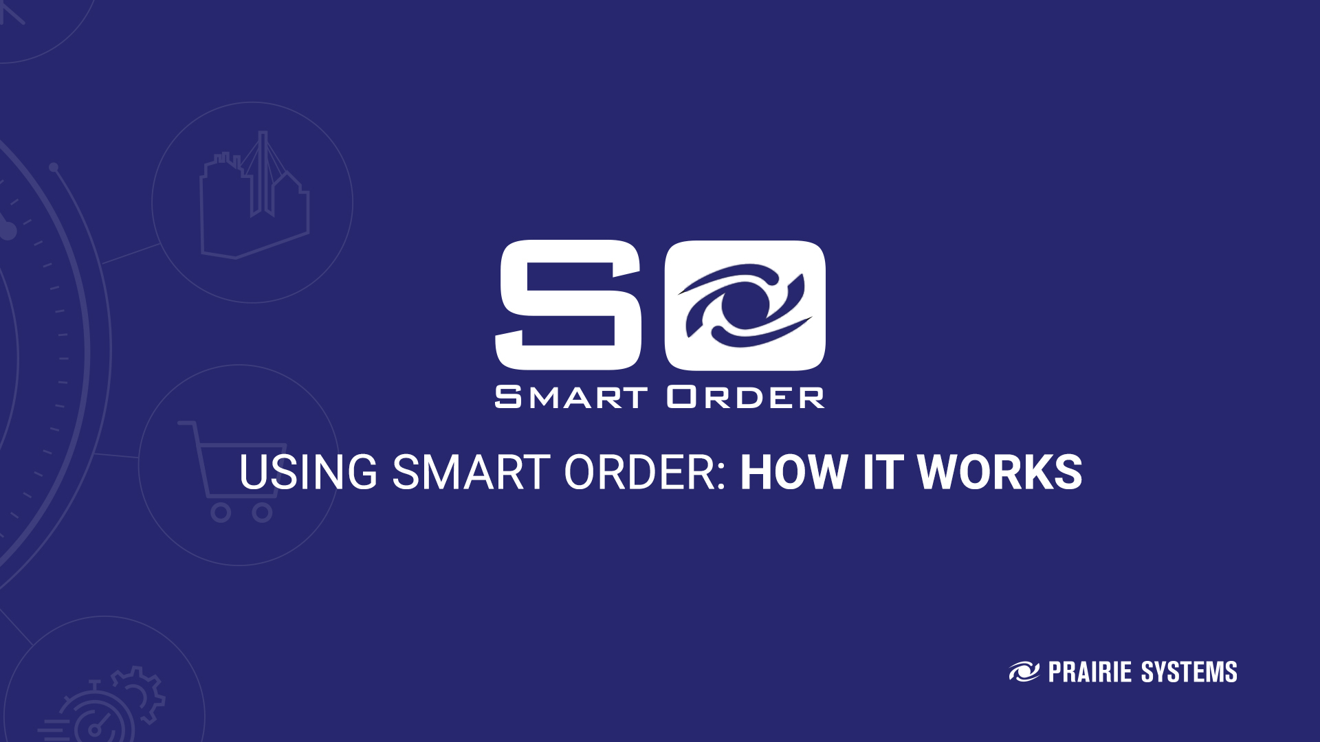 Smart order